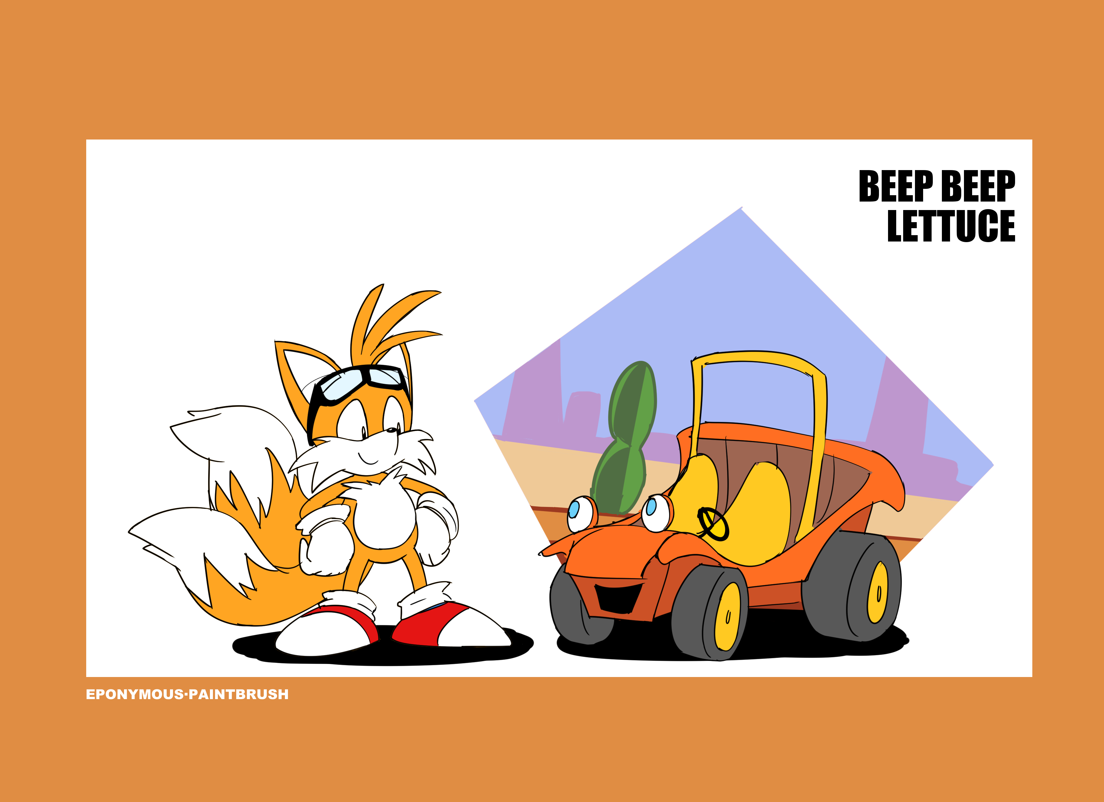 Tails and Speed Buggy