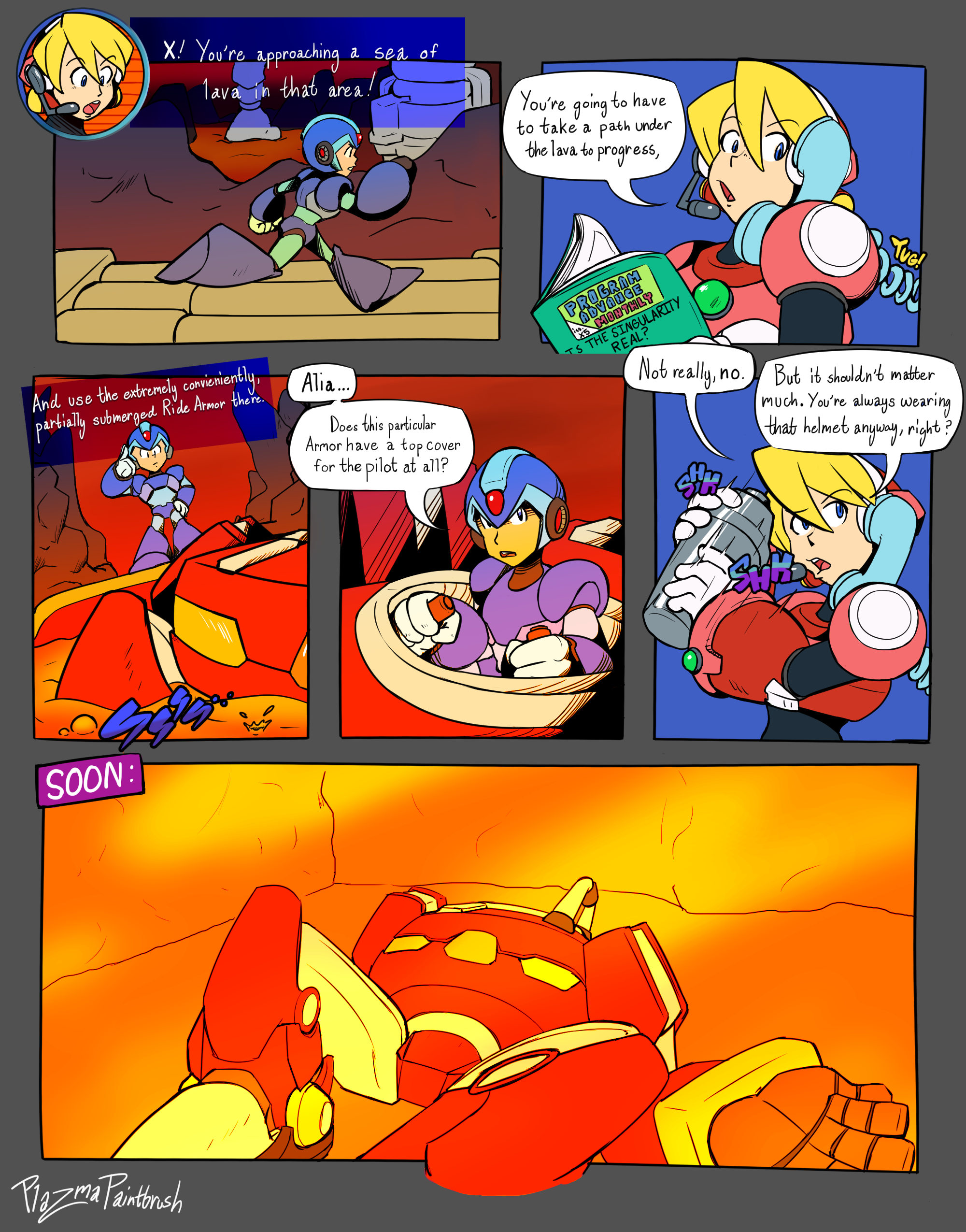 Mega Man X5 Comic